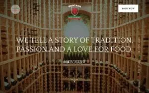 Toscana Italian Kitchen website