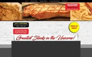 Angelo's Steak and Pasta website