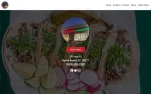 La Poblanita Restaurant website