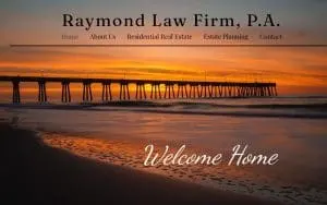 Raymond Law Firm, P.A. website