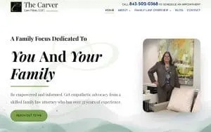 The Carver Law Firm, L.L.C. website