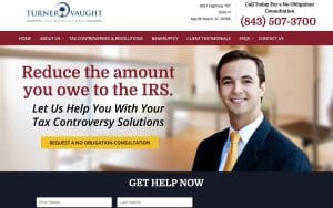 Turner Vaught Tax Resolution, LLC of Myrtle Beach website