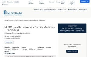MUSC Health University Family Medicine - Peninsula
