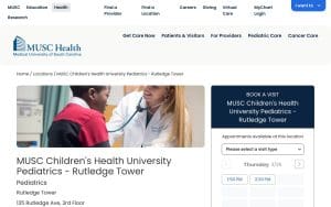 MUSC Children's Health University Pediatrics - Rutledge Tower