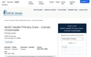 MUSC Health Primary Care - Carnes Crossroads
