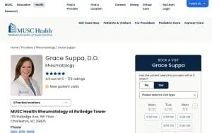 Grace Suppa, DO website