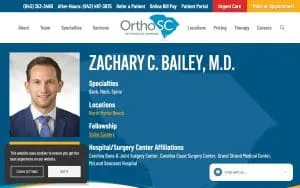 Zachary C. Bailey, M.D. website