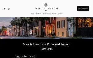O'Reilly Law Firm website