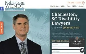 Robertson Wendt Disability website