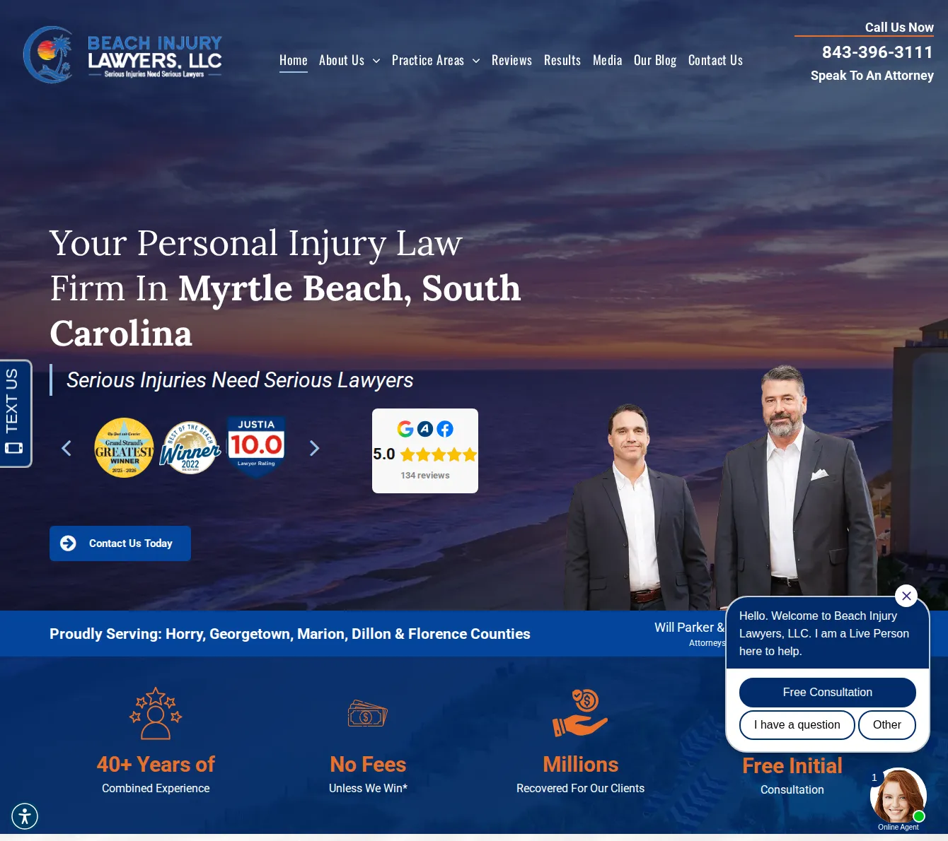 Beach Injury Lawyers, LLC