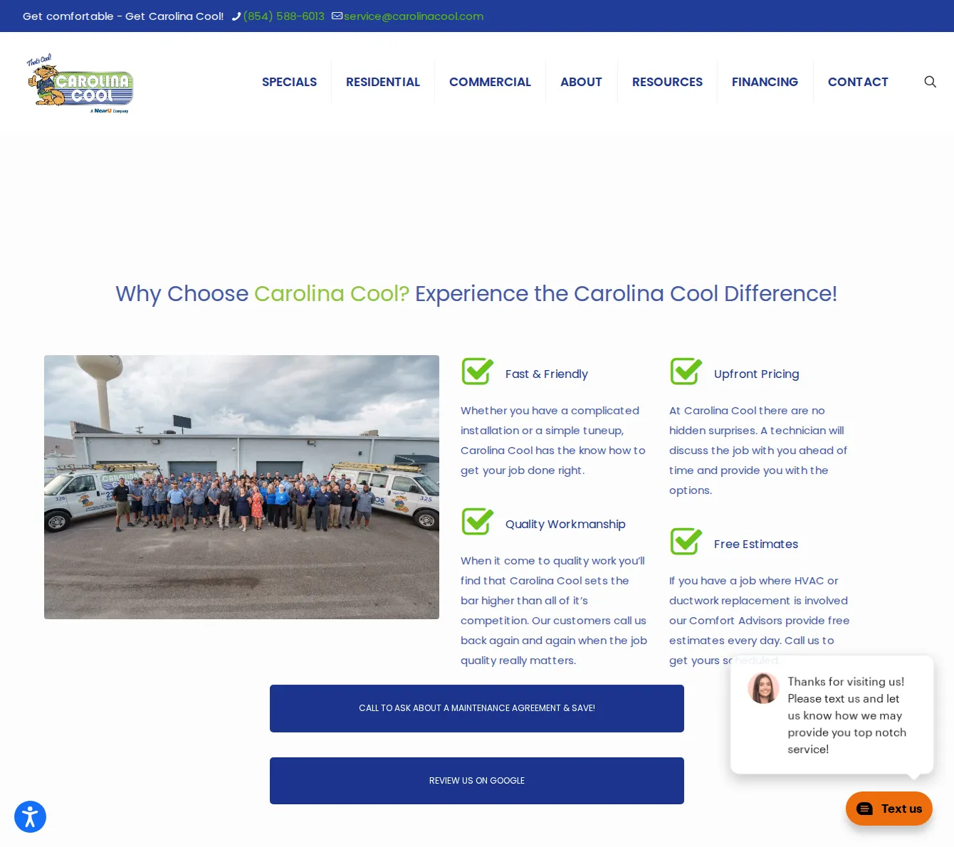 Carolina Cool, Inc.