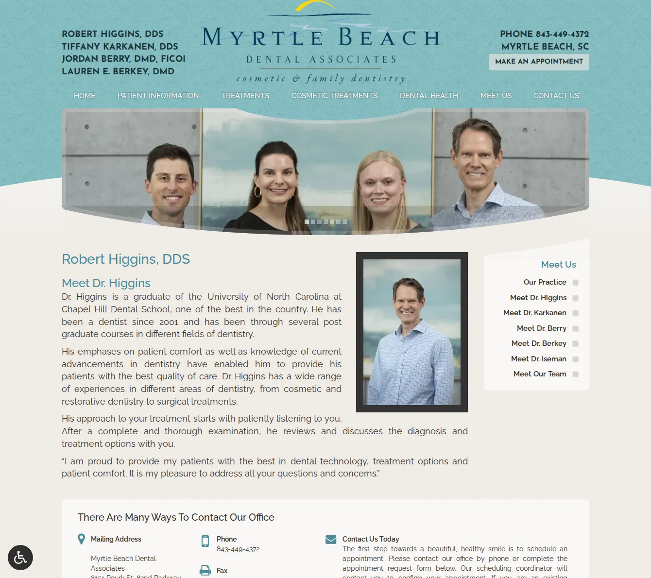Dr. Robert A. Higgins, DDS