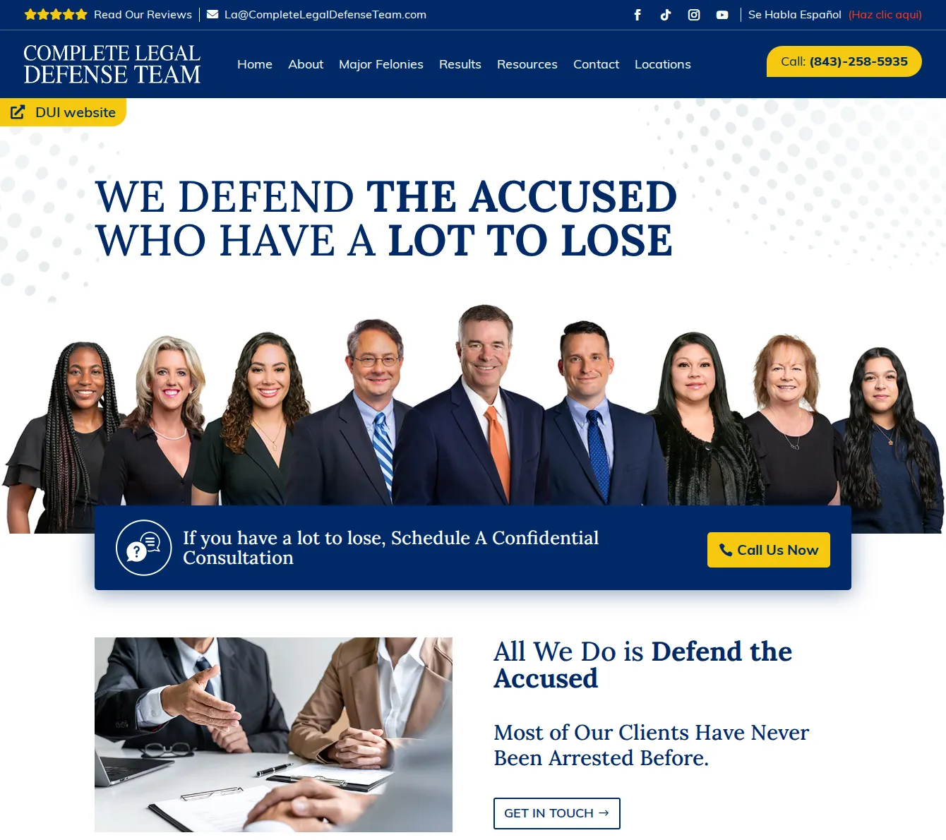 Greg McCollum Complete Legal Defense Team