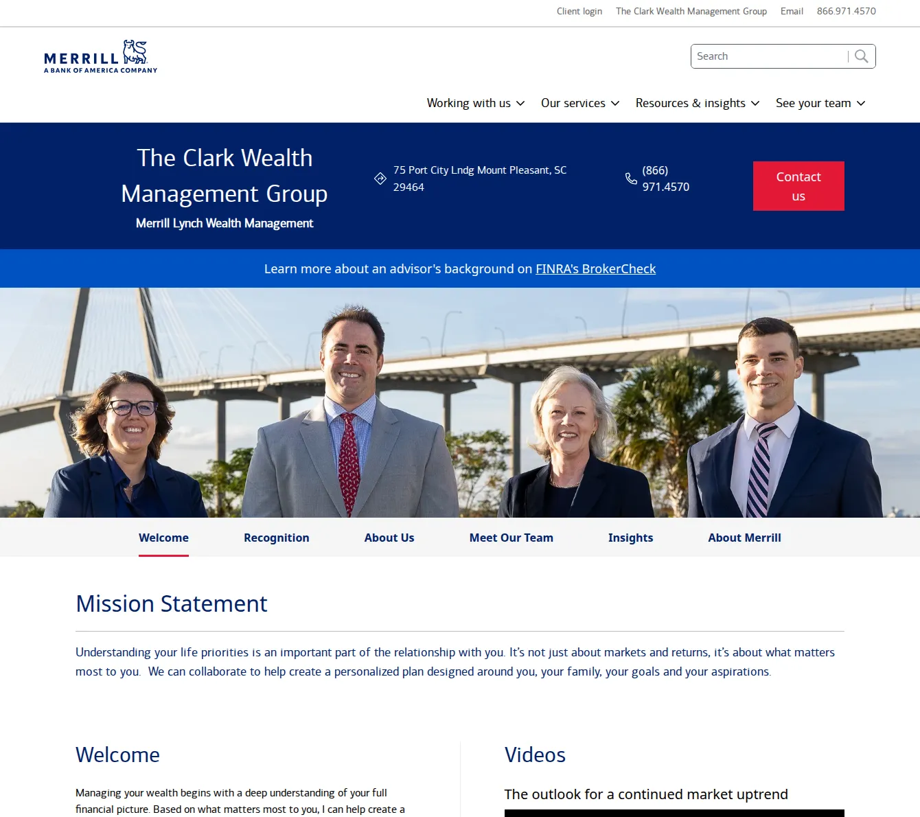 Merrill Lynch Financial Advisor Laura H. Clark