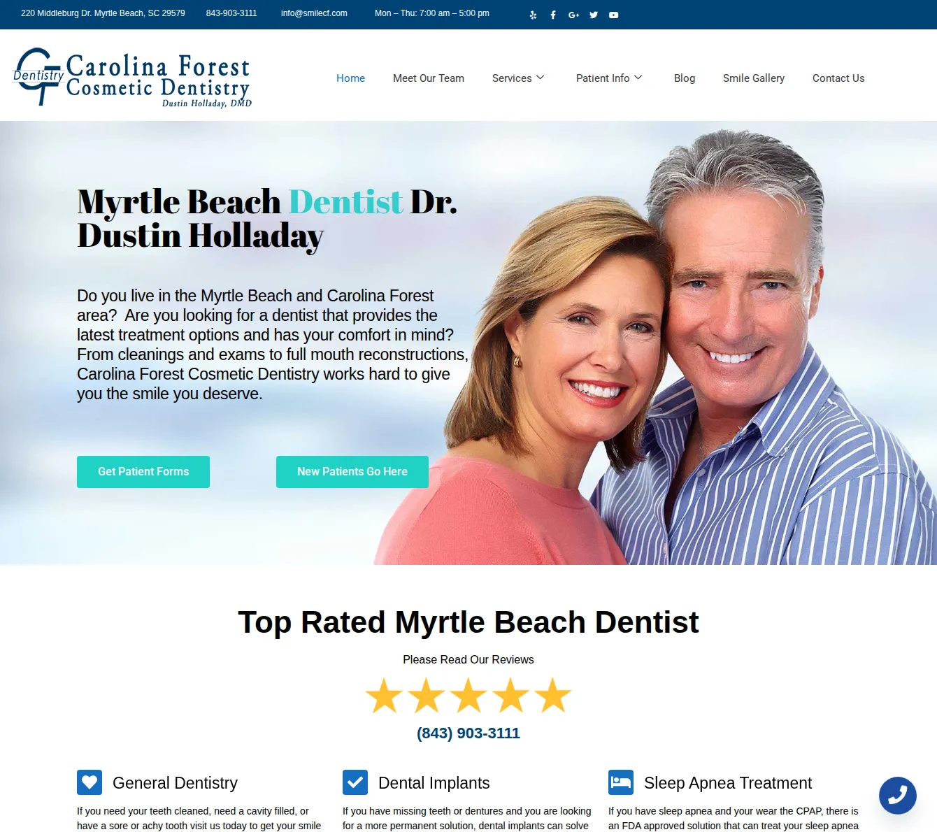 Carolina Forest Cosmetic Dentistry