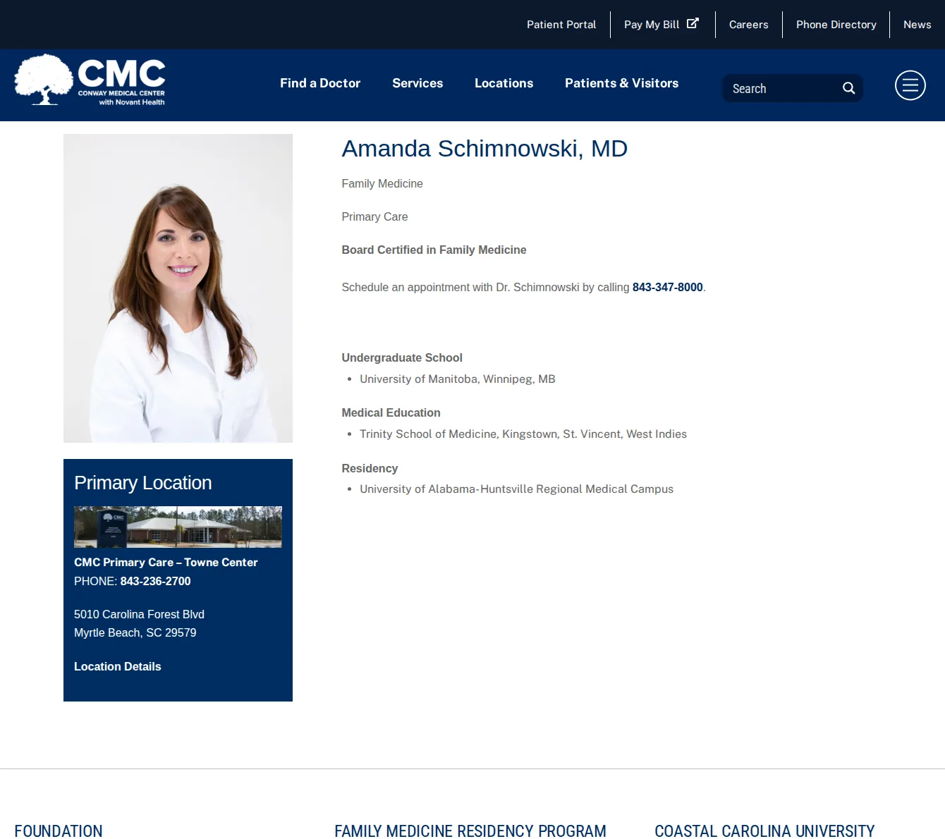 Dr. Amanda Schimnowski