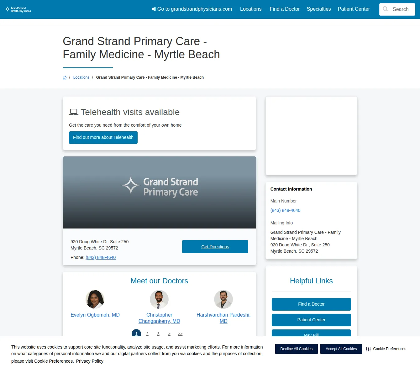 Grand Strand Primary Care Family Medicine - Myrtle Beach