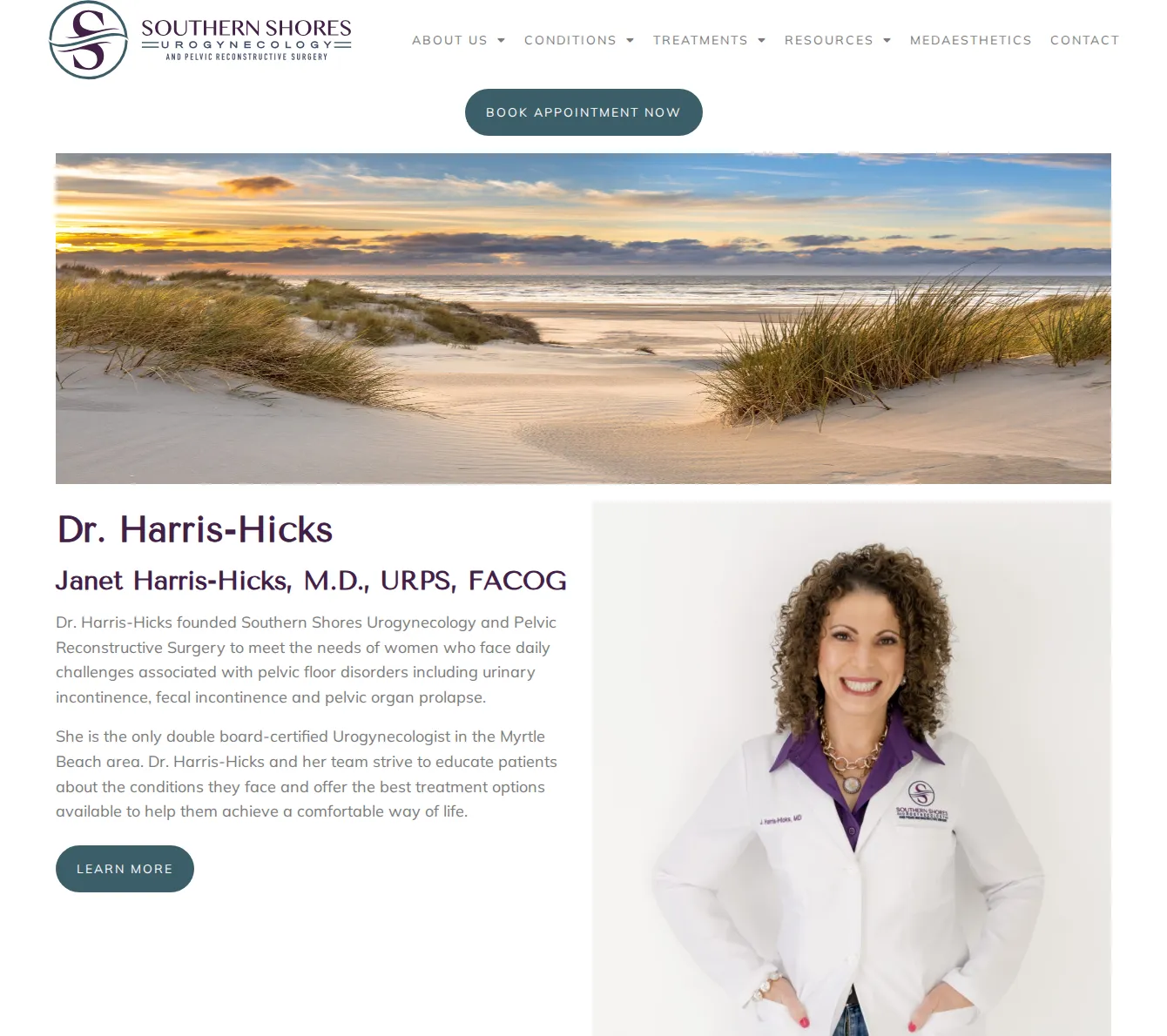 Southern Shores Urogynecology - Janet Harris-Hicks, MD, FACOG, URPS