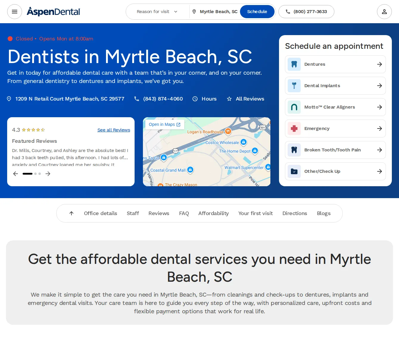 Aspen Dental - Myrtle Beach, SC