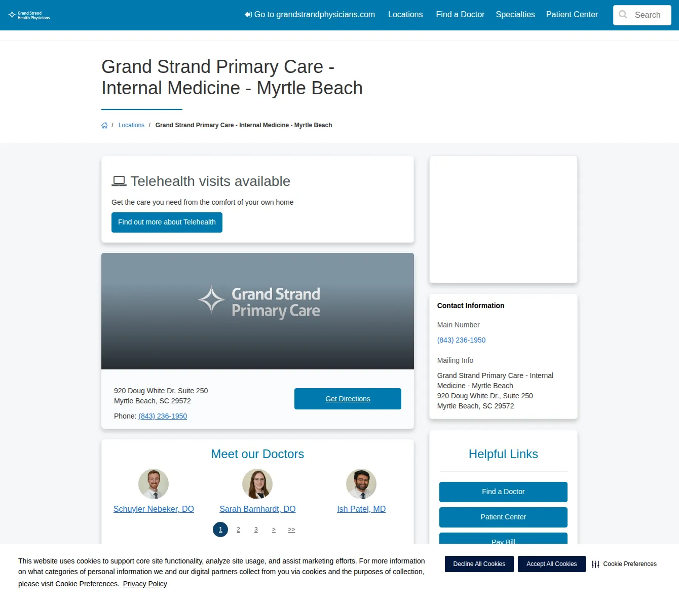 Grand Strand Primary Care Internal Medicine - Myrtle Beach