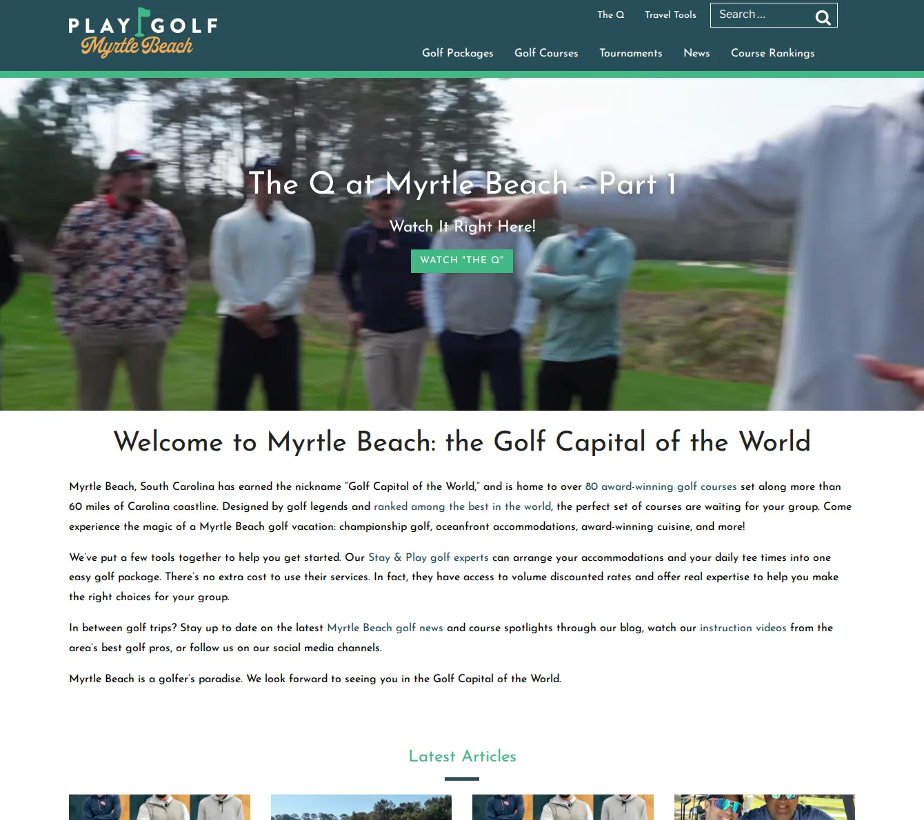 Golf Tourism Solutions
