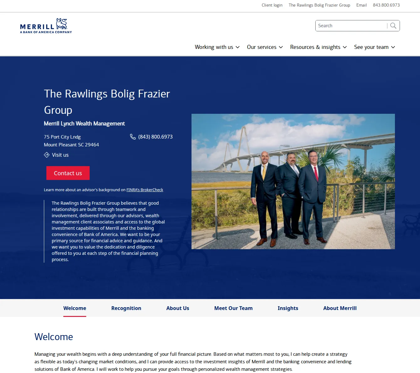 Merrill Lynch Financial Advisor Maxwell Huggins