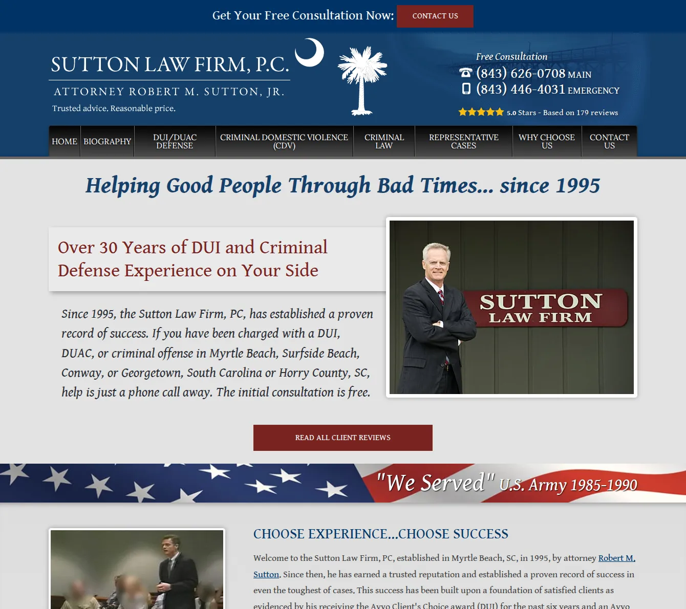 Robert M Sutton website