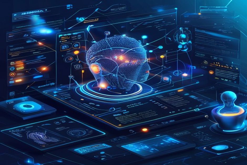 Claude Opus 4.7 AI business features illustration