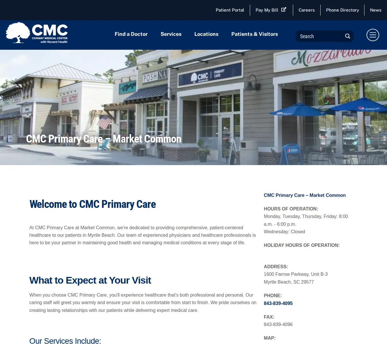 CMC Primary Care - Market Commons