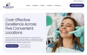 Crowns Now Family Dentistry - Greenville - Woodruff Road website