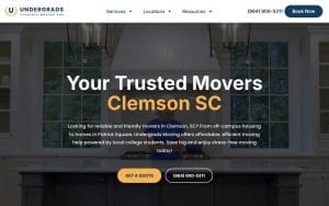 Undergrads Moving | Movers Clemson SC