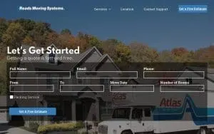 Reads Moving Systems of Carolina, Inc. website