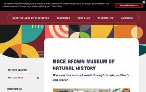 Mace Brown Museum of Natural History - College of Charleston