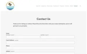 Cornerstone Camp website