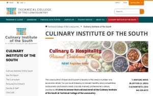 Culinary Institute of the South at TCL