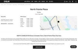 DTLR of North Charleston website