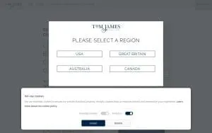 Tom James Company of North Charleston website