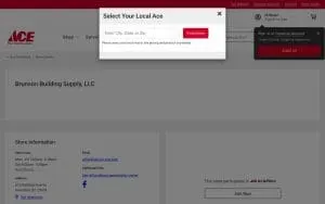 Brunson Building Supply LLC website