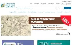 Mt. Pleasant Library website