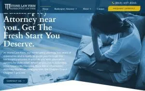 Stone Law Firm, Llc of Columbia website
