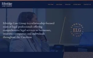 Ethridge Law Group website