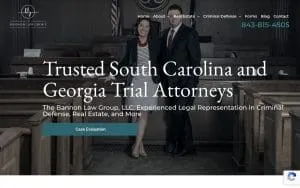 Bannon Law Group, LLC of Charleston website