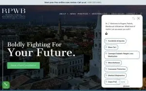 RPWB Law Firm: Charles Patrick and Michael Brickman website
