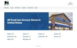 Food Lion Bakery