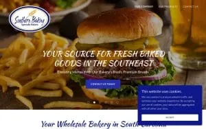 Southern Baking Specialty Bakers website