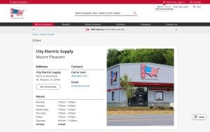 City Electric Supply Mount Pleasant