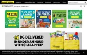 Dollar General of Goose Creek website