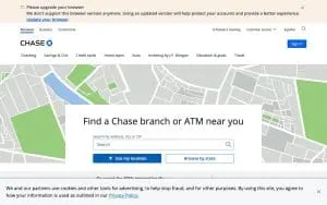 Chase ATM of Charleston website