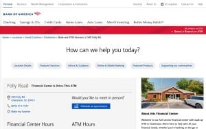 Bank of America ATM