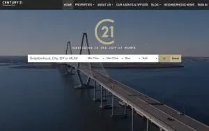Century 21 Properties Plus of Mt Pleasant website